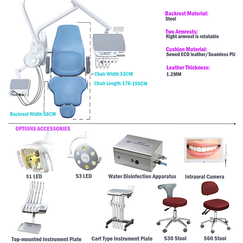 Sillón dental S670