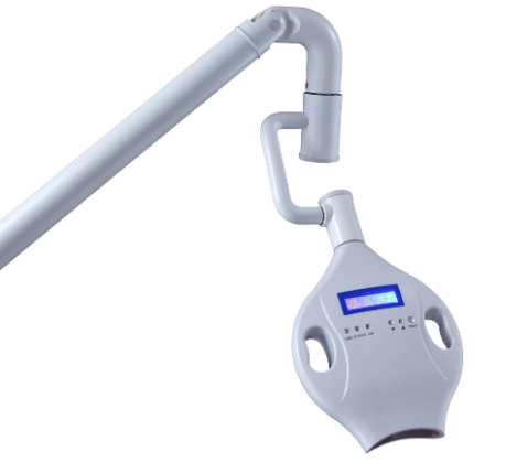 Máquina de blanqueamiento dental con soporte dental y brazo giratorio con lámpara LED láser