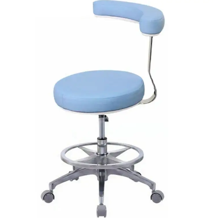 Silla de asistente dental para clínica, taburete para médico