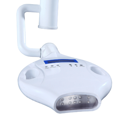 Máquina de blanqueamiento dental con soporte dental y brazo giratorio con lámpara LED láser