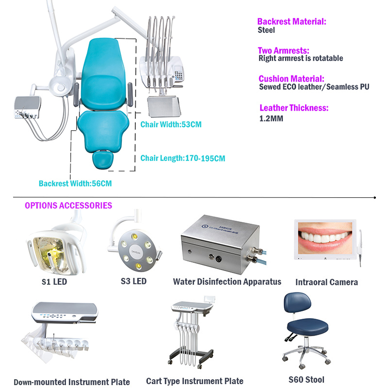 Sillón dental S630