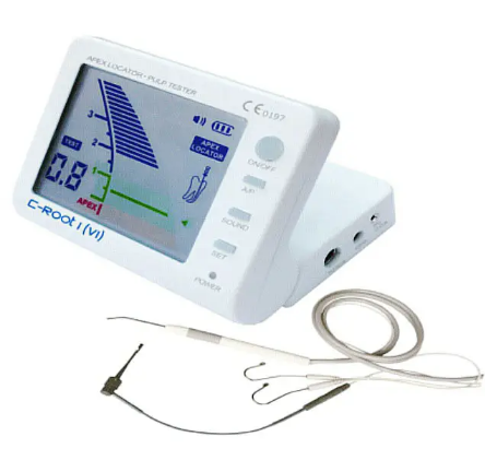 Localizador de ápice dental Pantalla LCD multifrecuencia para tratamiento de endodoncia C-ROOT I (VI)