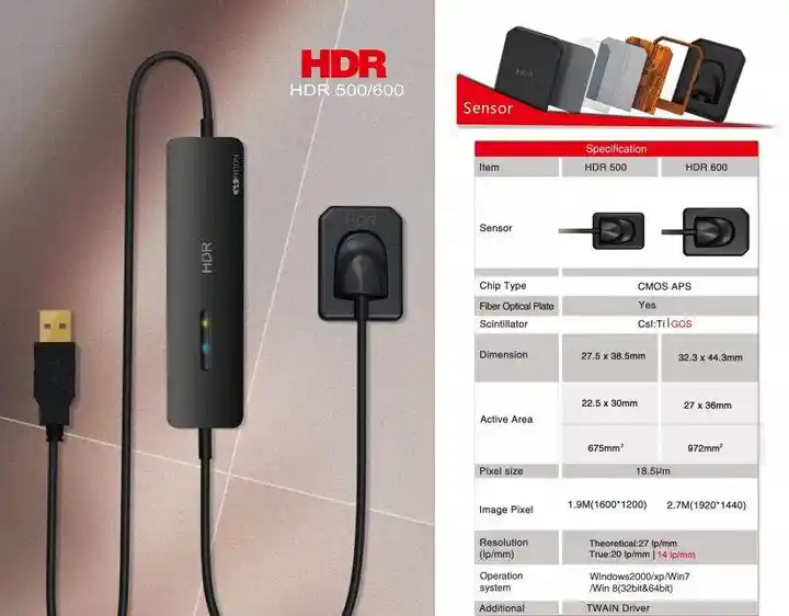 Máquina dental portátil del sensor de rayos X del sistema completo