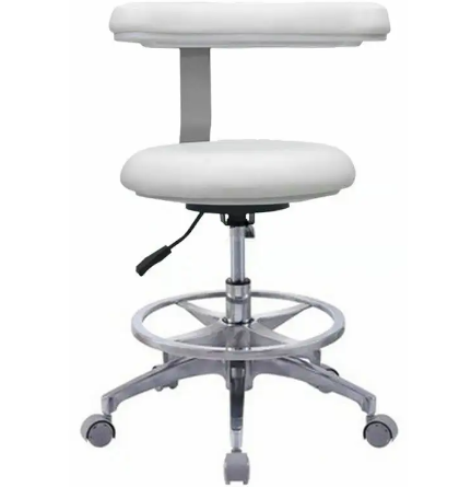 Silla de asistente dental para clínica, taburete para médico