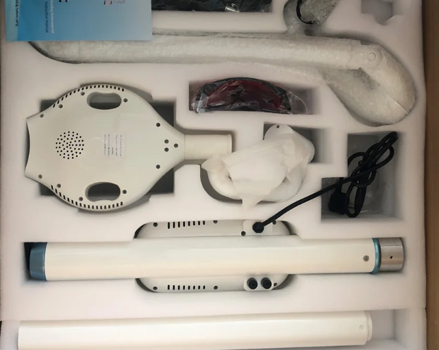 Máquina de blanqueamiento dental con soporte dental y brazo giratorio con lámpara LED láser