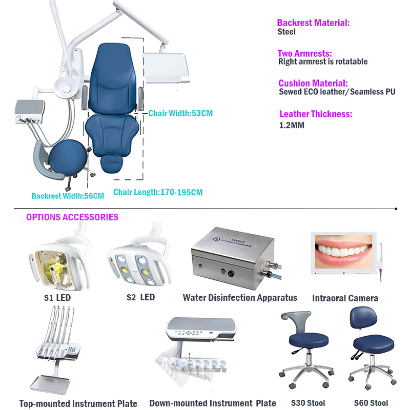 Sillón dental S680