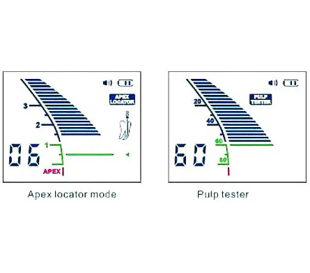 Localizador de ápice dental Pantalla LCD multifrecuencia para tratamiento de endodoncia C-ROOT I (VI)