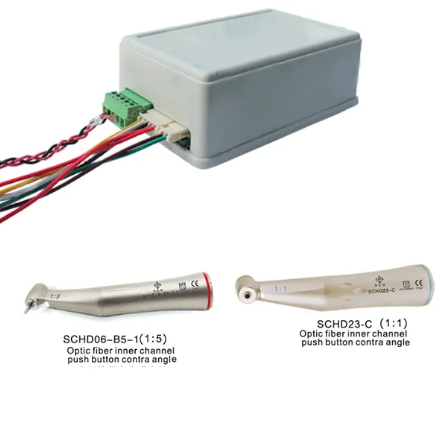 Accesorios para sillón dental Sistemas de pieza de mano LED con micromotor eléctrico dental incorporado