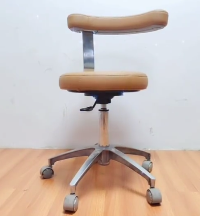 Silla de asistente dental para clínica, taburete para médico