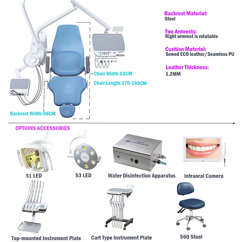 Sillón dental S620