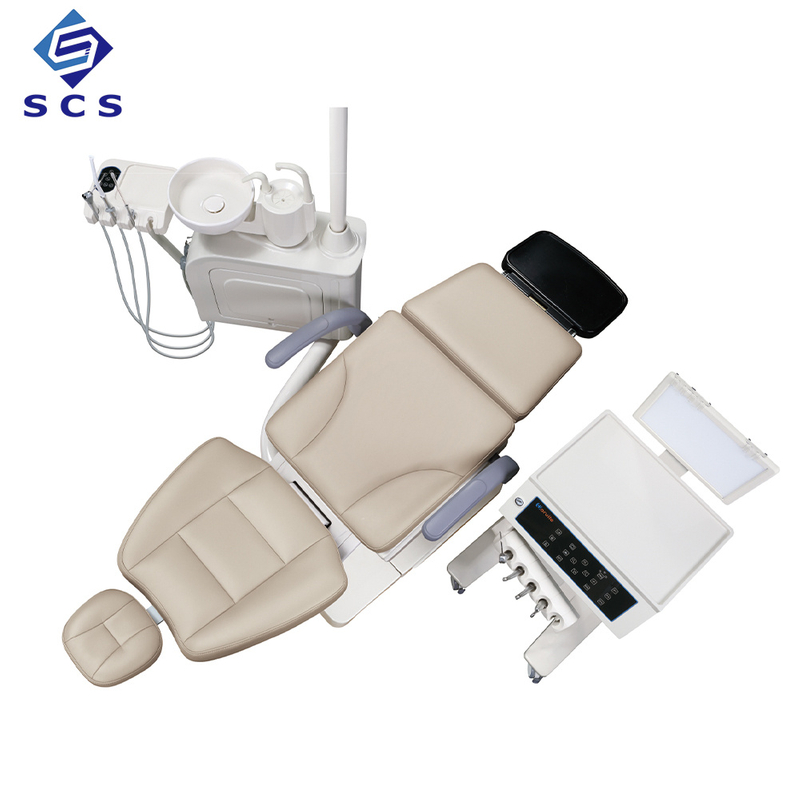 Sillón dental Tipo de lujo Conjunto de unidad dental de tratamiento eléctrico