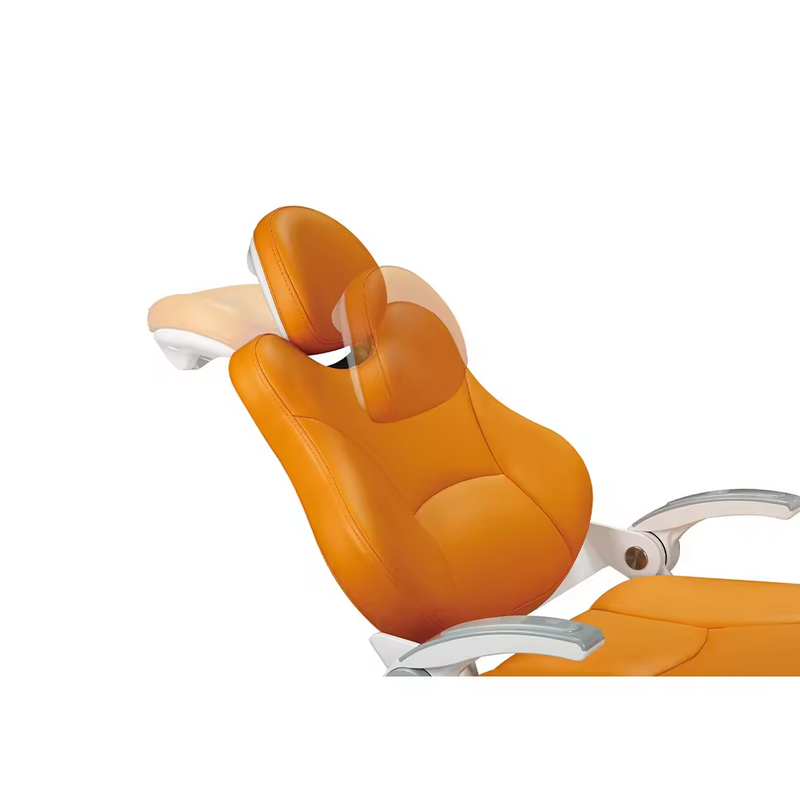 Unidad dental de cuero de lujo del sillón dental SCS680 de buena calidad